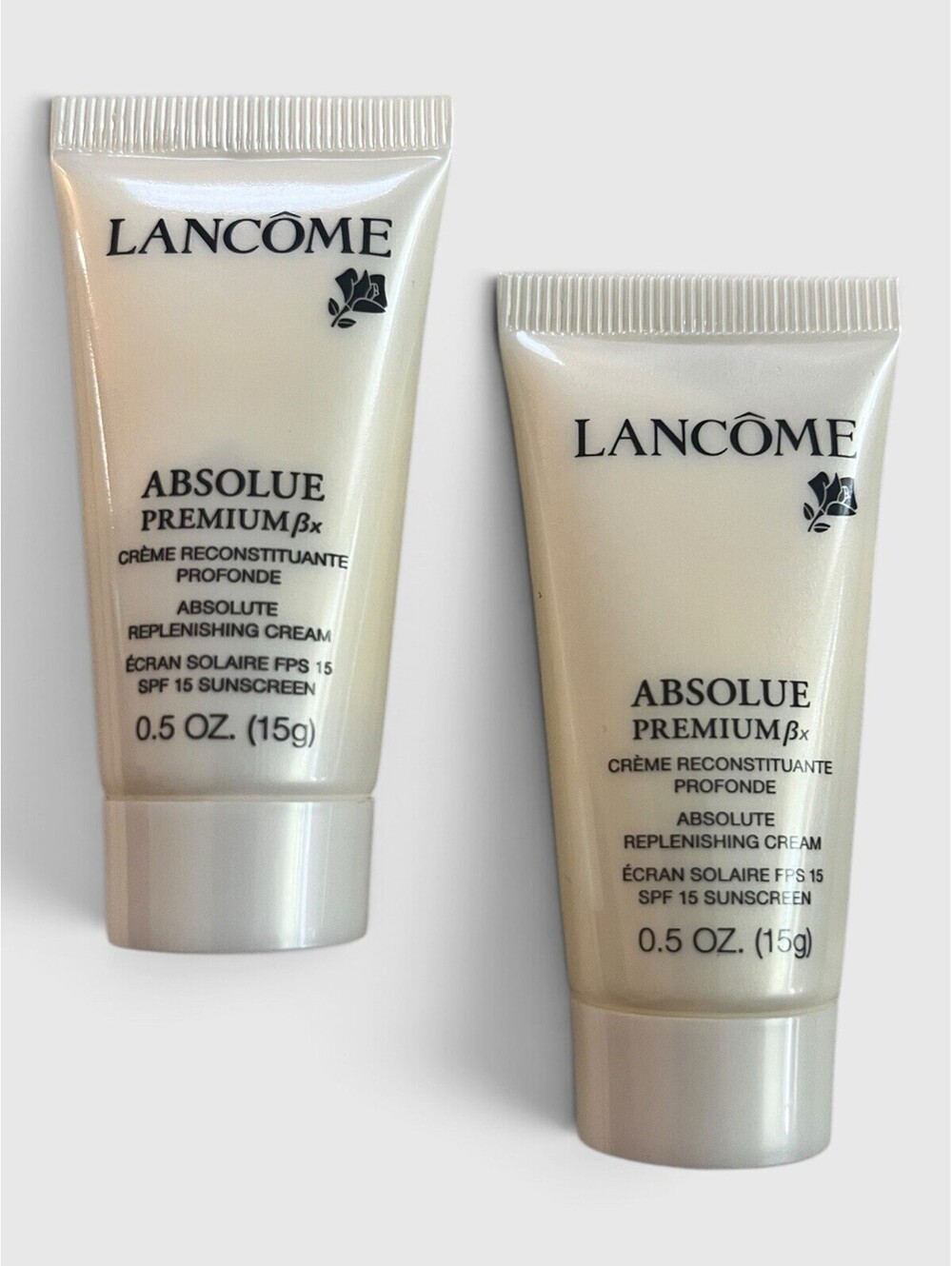 Lancôme Absolue Premium Bx Replenishing Day Cream SPF15 0.5oz/15g Each Travel